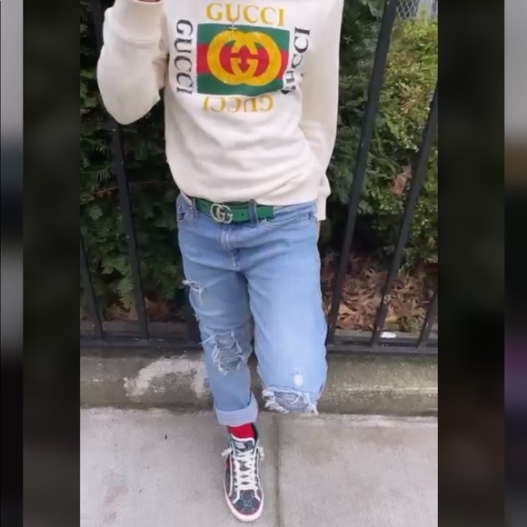 💯authentic GUCCI❤️sneaker - Picture 9 of 16